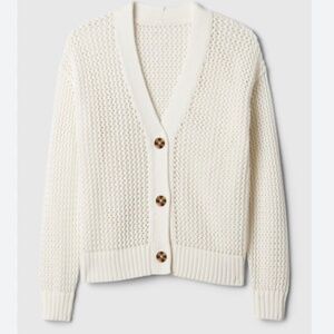 Gap Women - Crochet Cardigan Sweater - Small